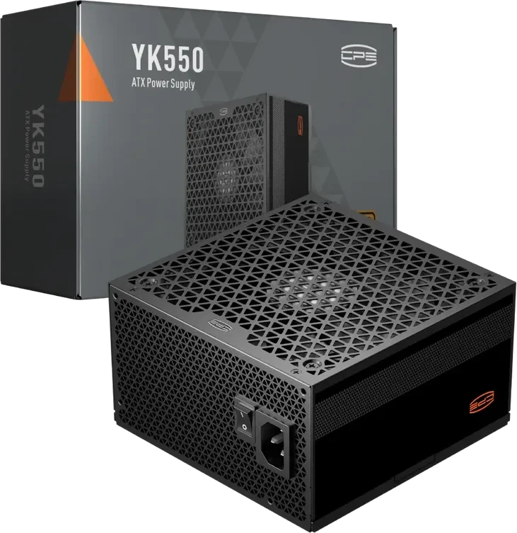 Блок питания PCCooler YK550, 550W, 80+ Bronze