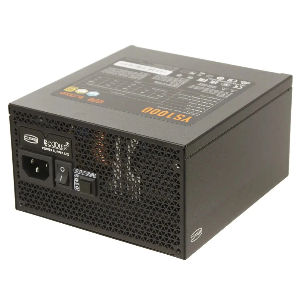 Блок питания PCCooler YS1000, 1000W, 80+ Gold, модульный — 4