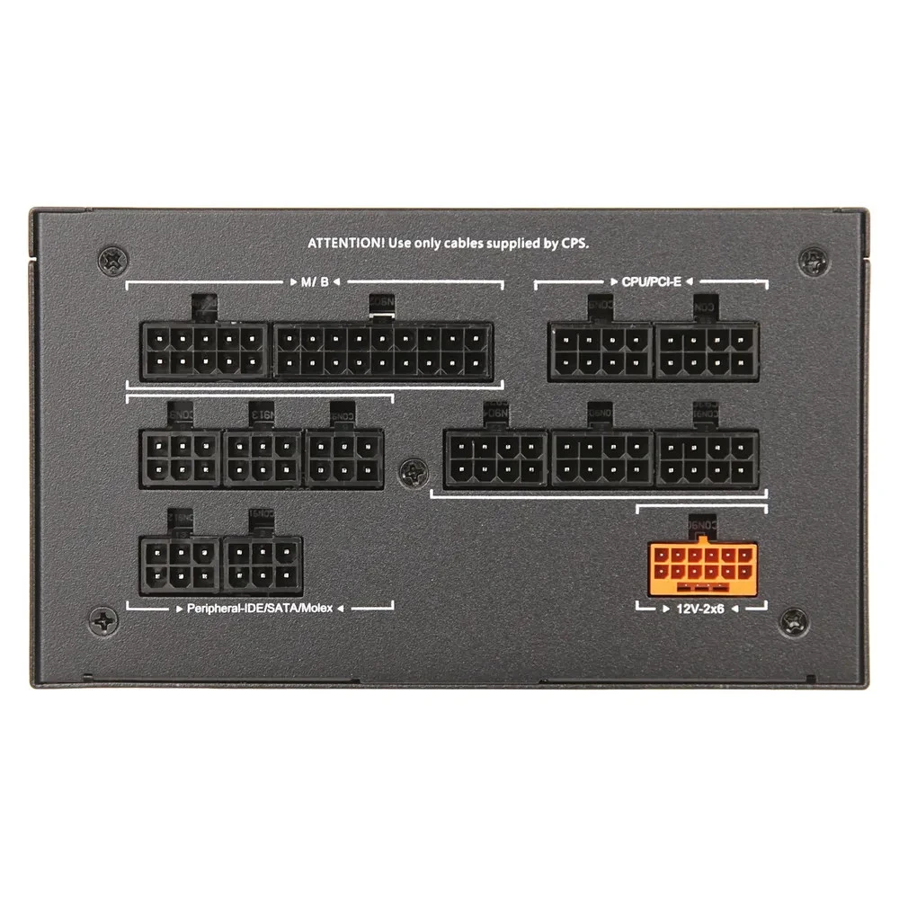 Блок питания PCCooler YS1000, 1000W, 80+ Gold, модульный — 5