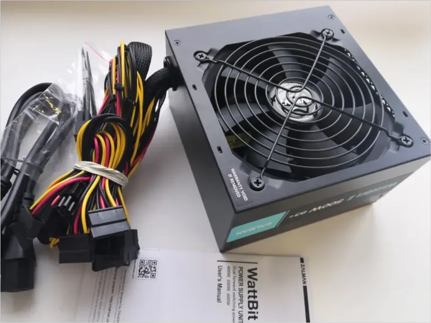 Блок питания Zalman Wattbit II, 600W, ATX, 80+ — 2