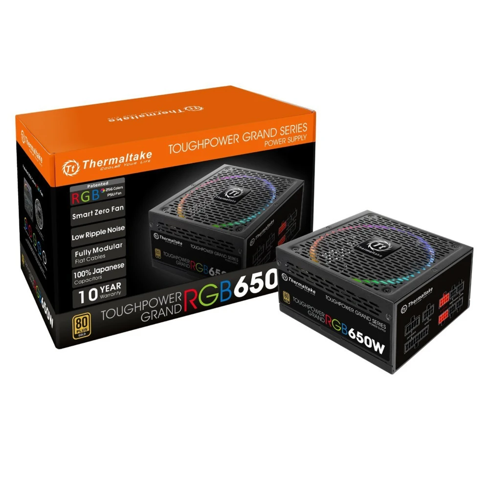 Блок питания Thermaltake Toughpower Grand RGB, 650W, Gold — 3