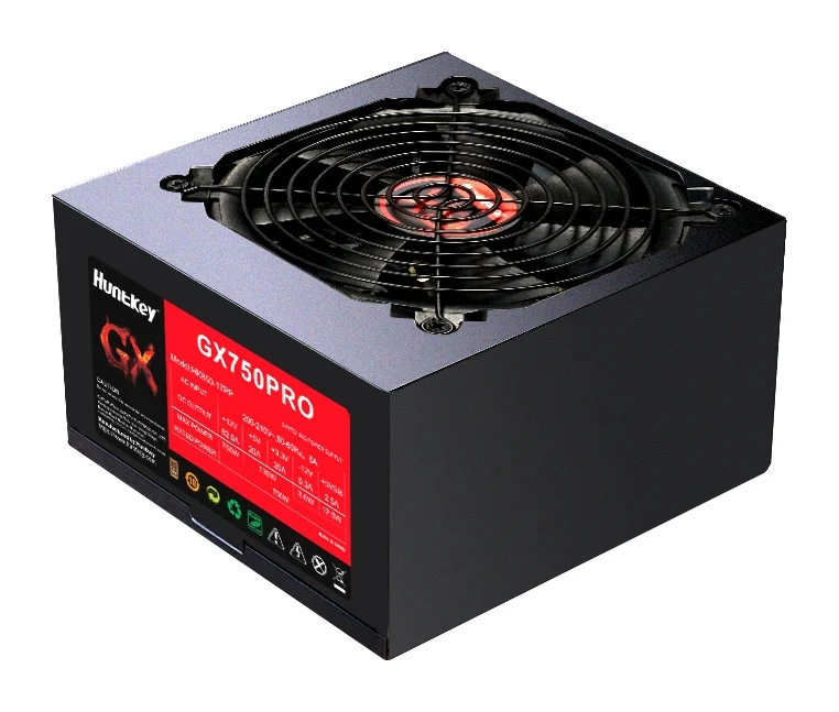 Блок питания Huntkey GX 750PRO, 750W, Bronze, ATX
