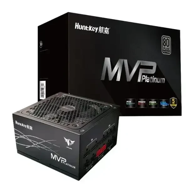 Блок питания Huntkey MVP P1200, 1200W, Platinum, модульный