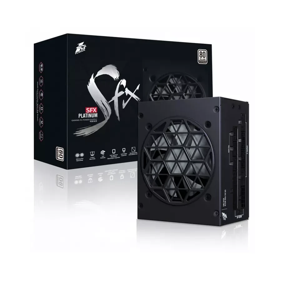 Блок питания 1STPLAYER PS-750SFX, 750W, Platinum, модульный — 3