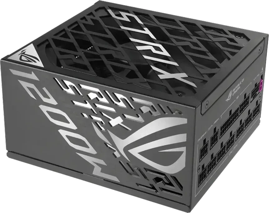 Блок питания ASUS ROG STRIX 1200W, 80+ Platinum, RGB — 2