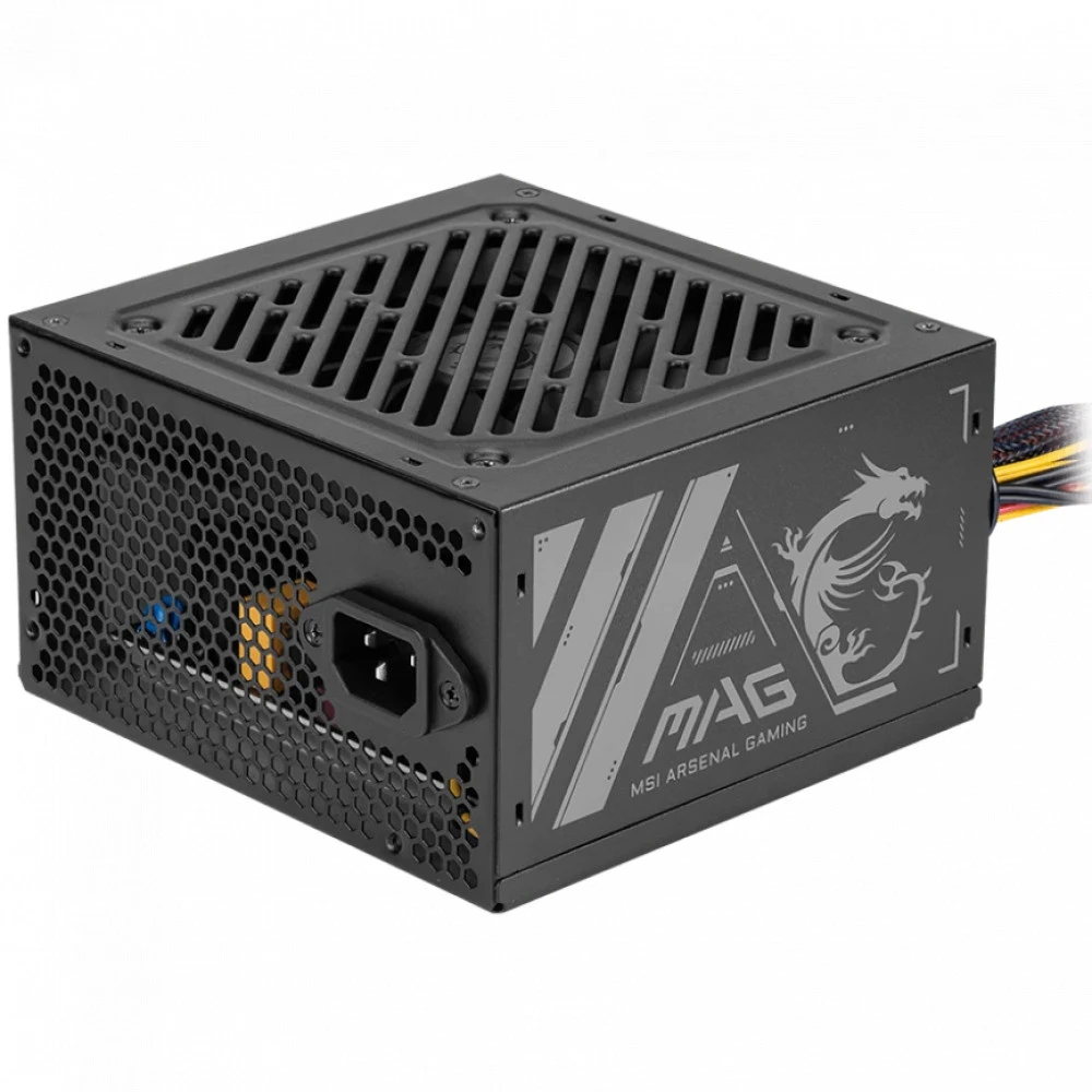 Блок питания MSI MAG A500N-H, 500W, Active PFC, 80+ Standard