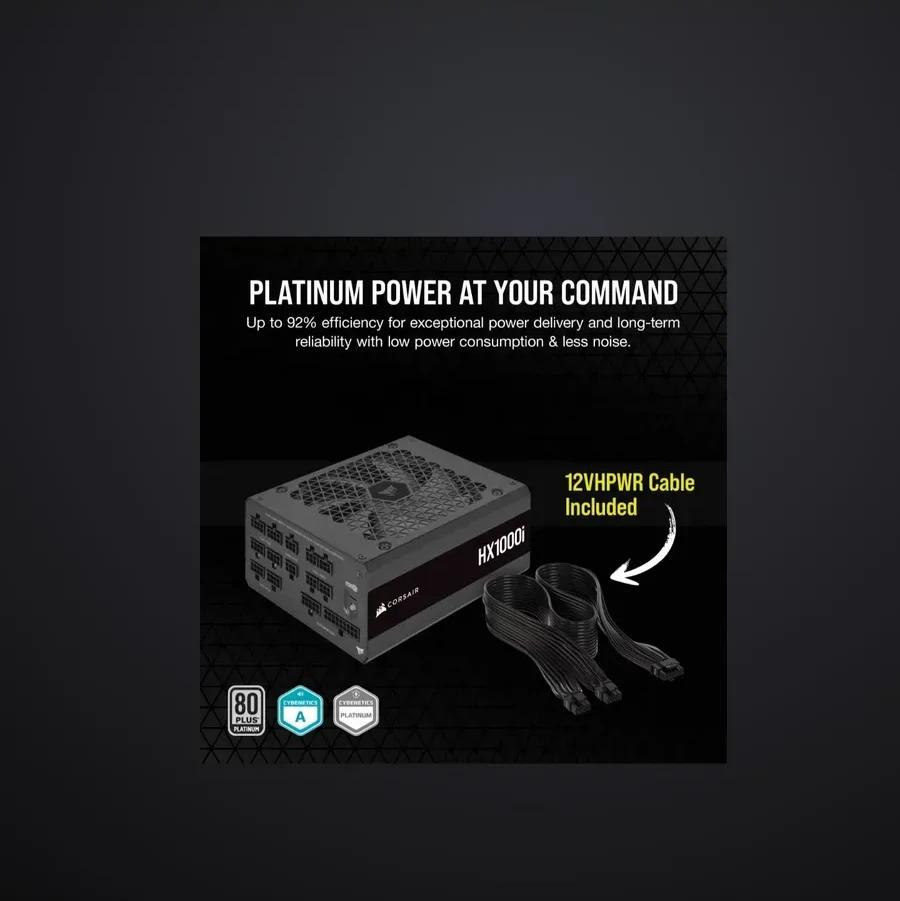 Corsair HX1000i 1000W 80+ Platinum модульный — 2
