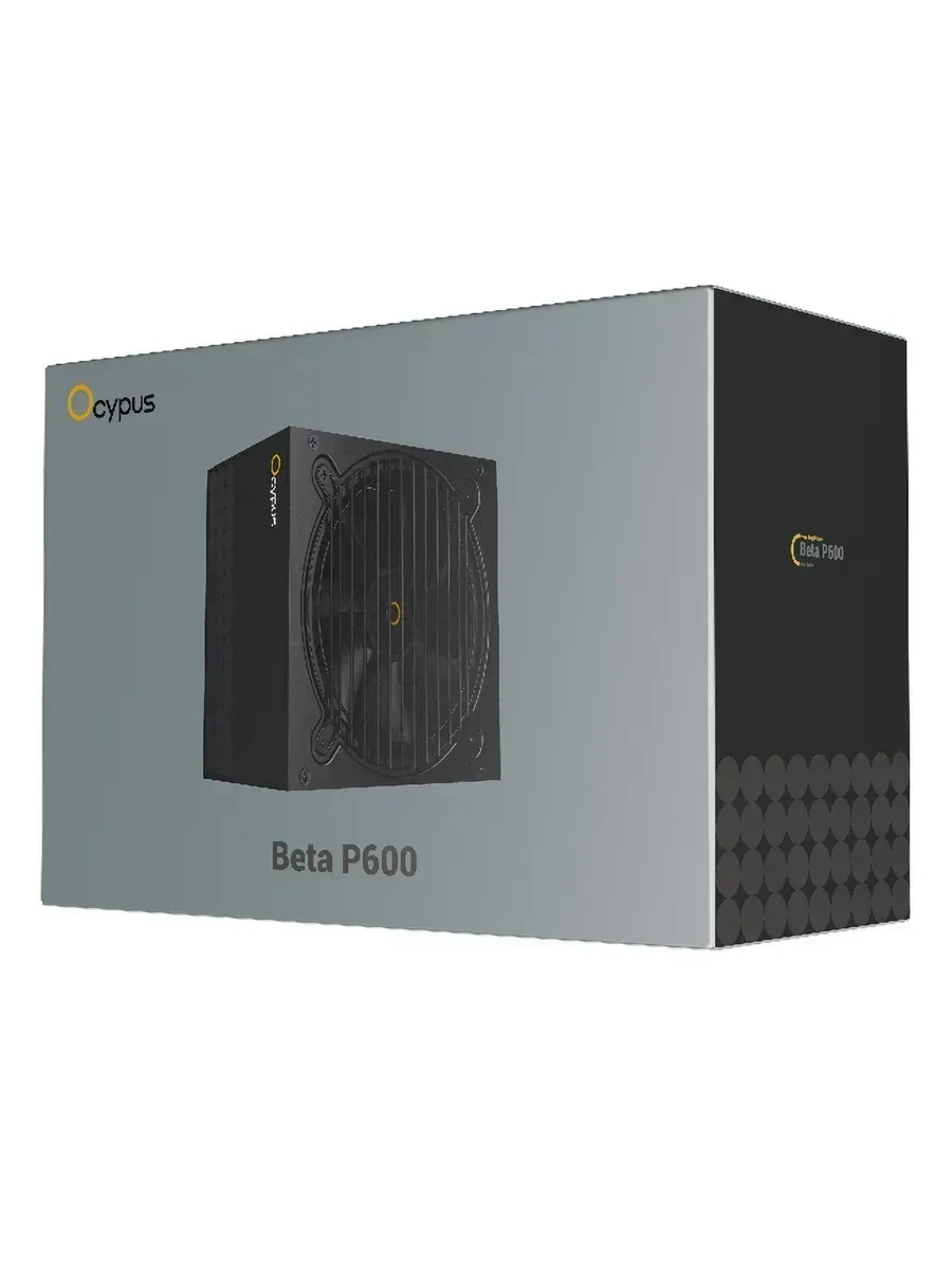 Блок питания Ocypus Beta P600 600W, чёрный — 5