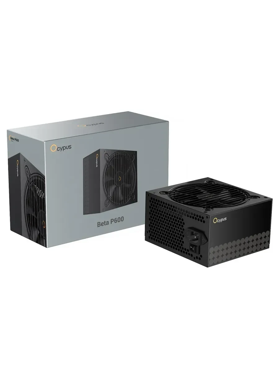 Блок питания Ocypus Beta P600 600W, чёрный — 4