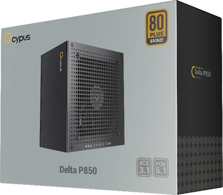 Блок питания Ocypus Delta P850, 850W, 80+ Bronze — 3
