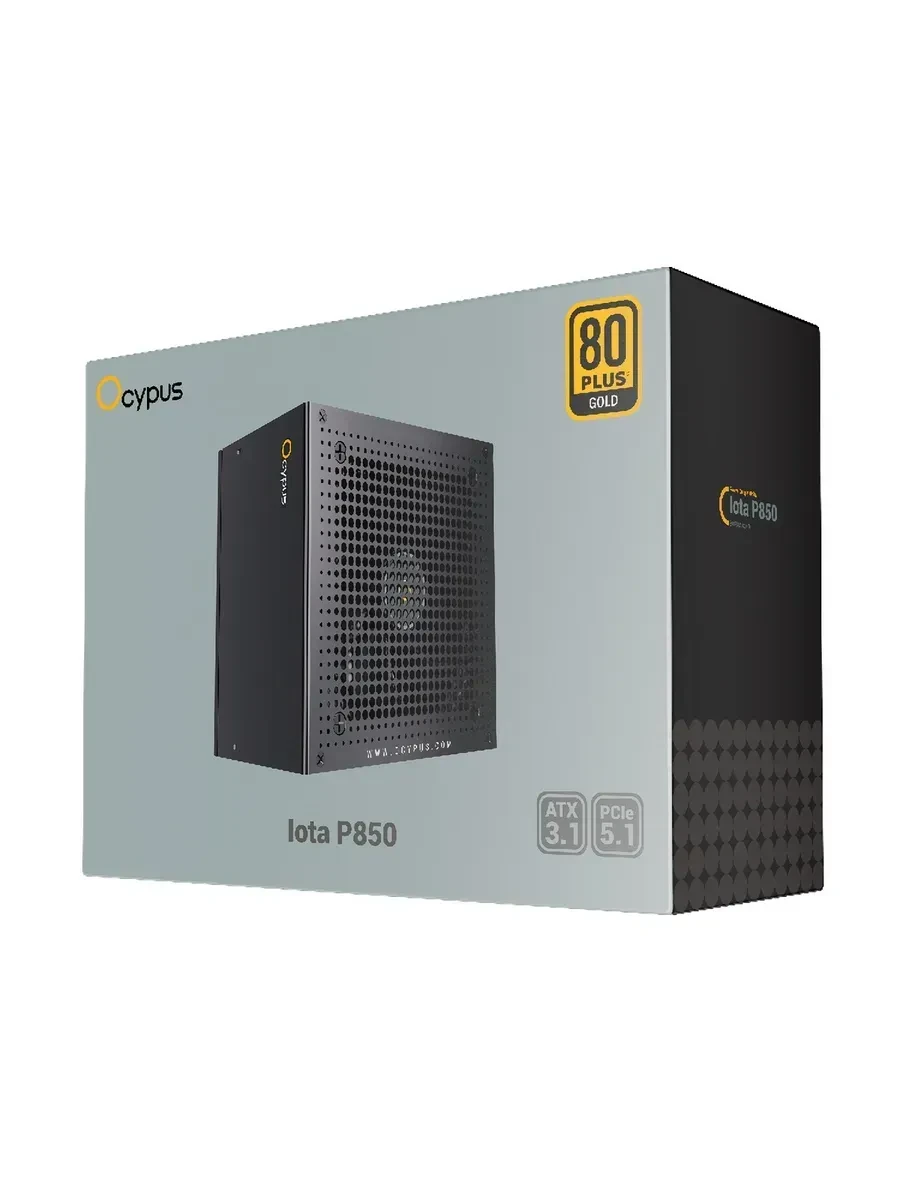 Блок питания Ocypus Iota P850, 850W, 80+ Gold, модульный — 3