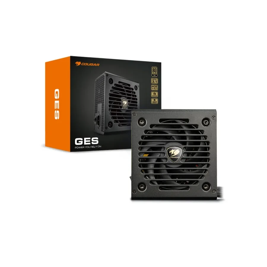 Блок питания Cougar GES 850, 850W, Gold, ATX 3.1, модульный — 3