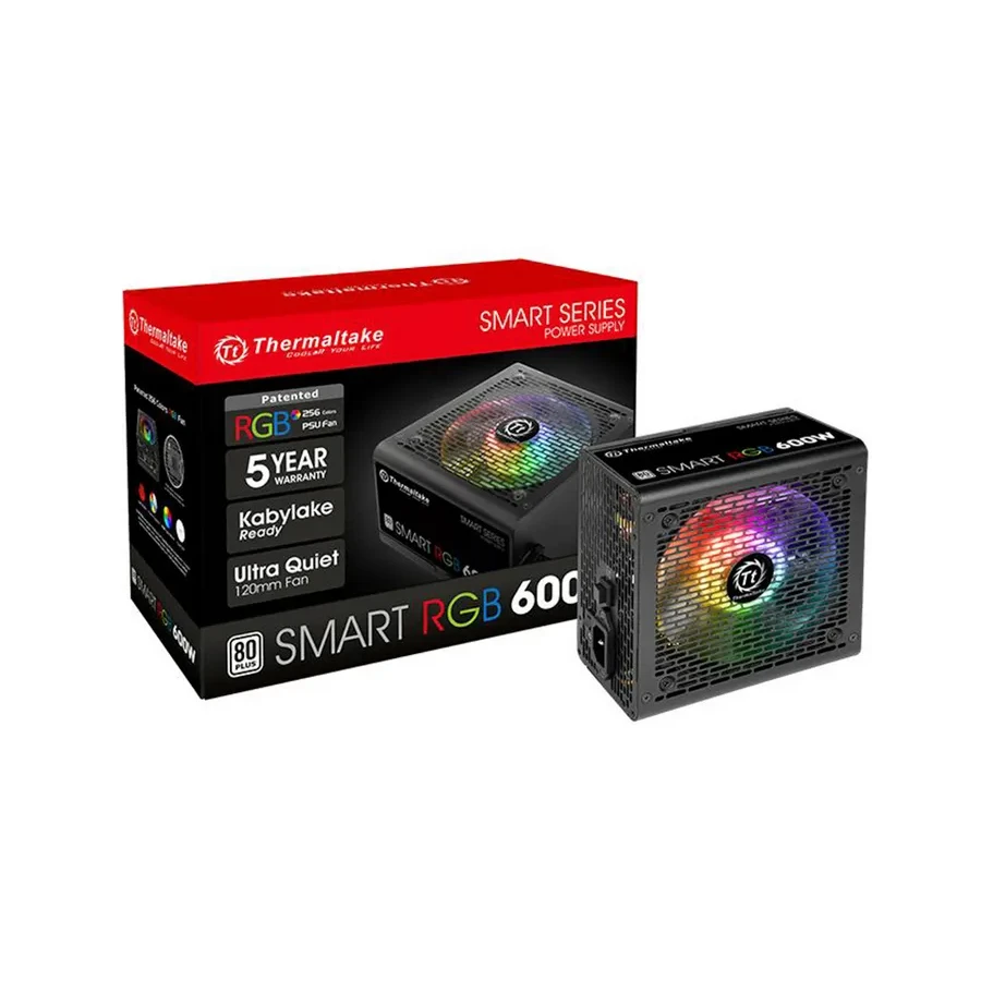 Блок питания Thermaltake Smart RGB 600, 600W, APFC — 3