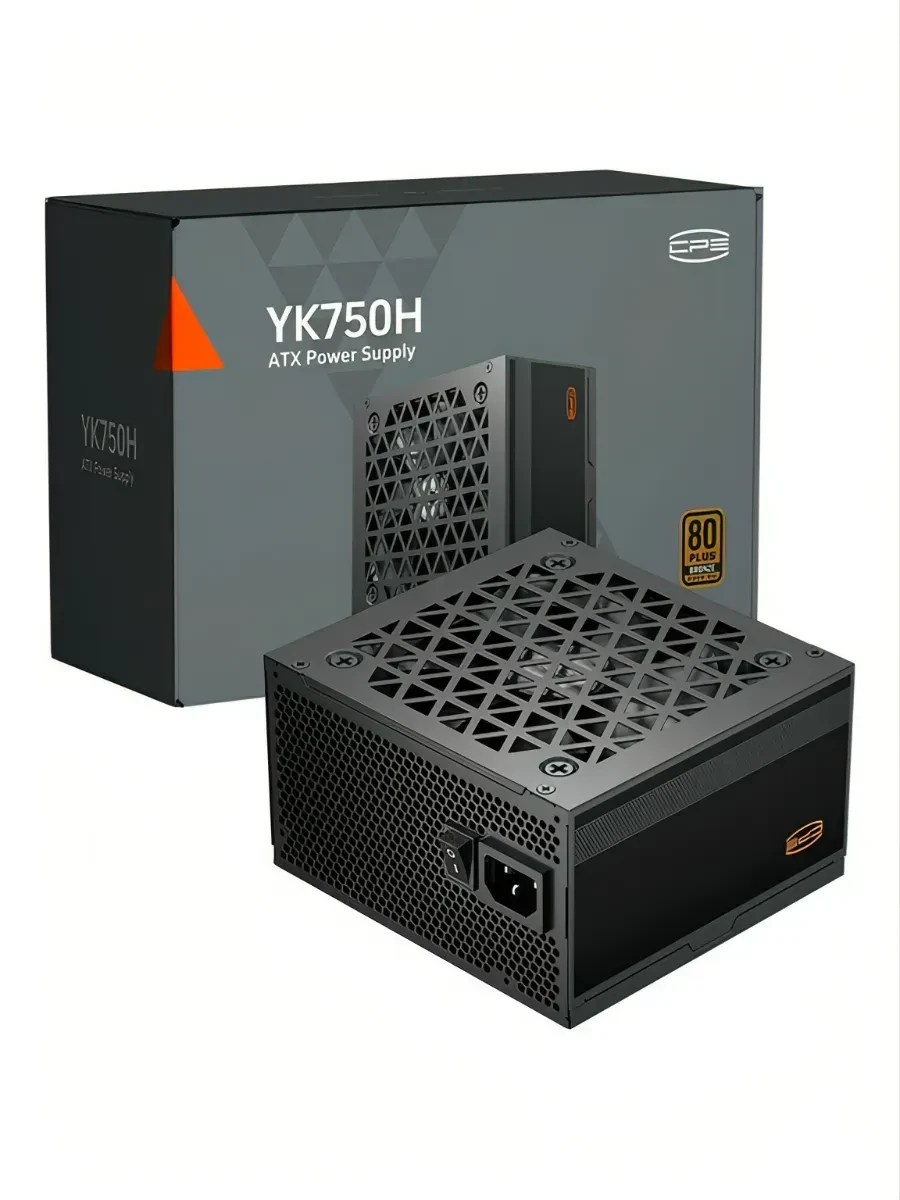 Блок питания PCCooler YK750H, 750W, 80+ Bronze