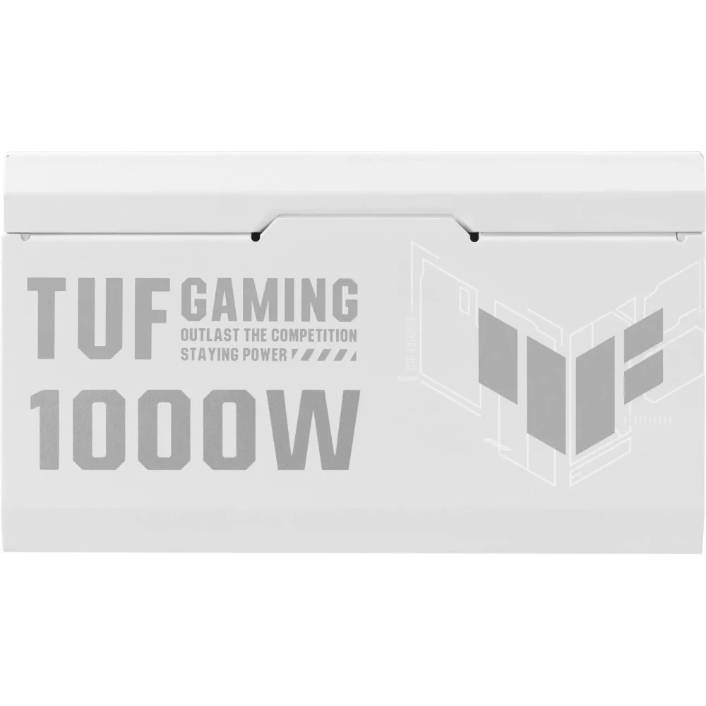 Блок питания ASUS TUF GAMING 1000W 80+ Gold белый — 2
