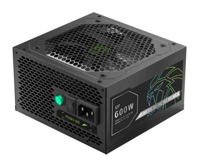 Блок питания Gamemax VP 600S, 600W, Standard, APFC, 12см вентилятор