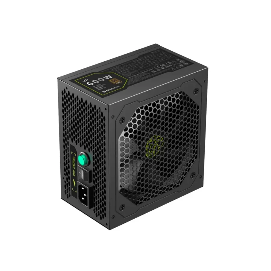 Блок питания Gamemax VP 600S, 600W, Standard, APFC, 12см вентилятор — 2
