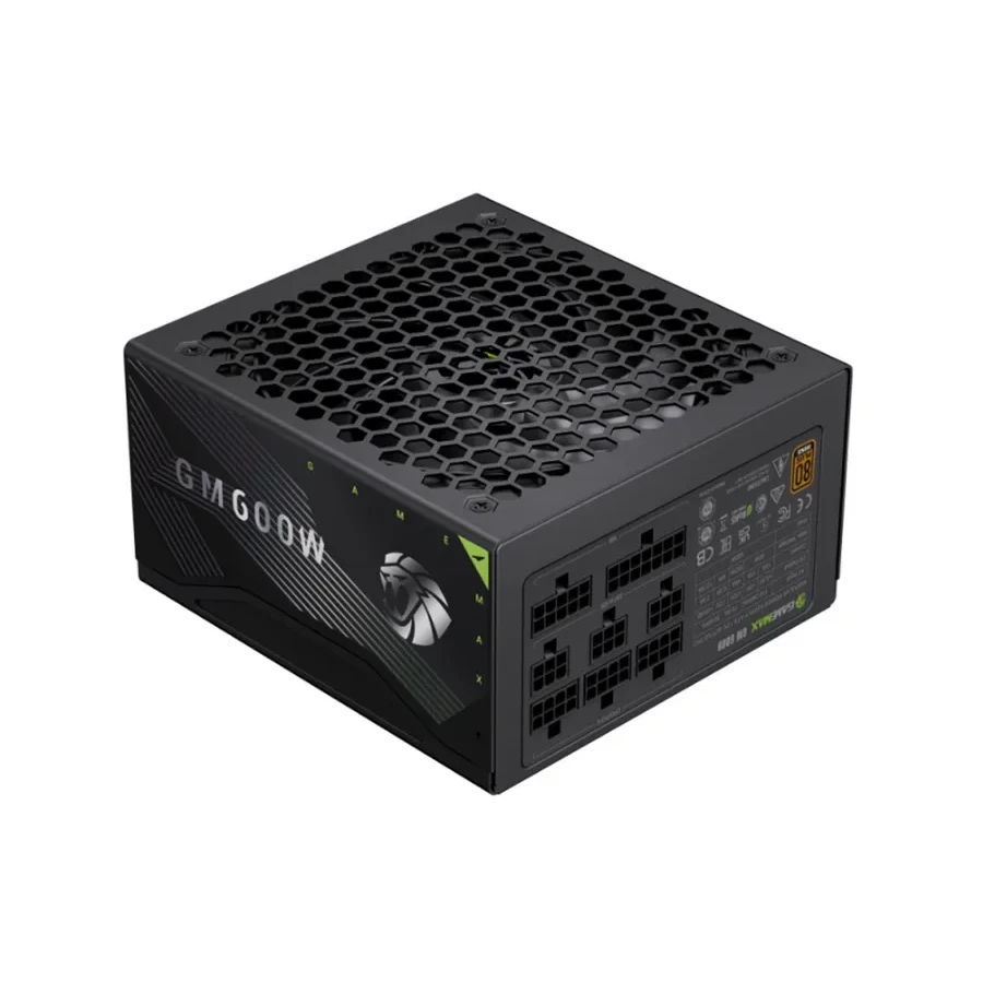 Блок питания Gamemax GM 600B, 600W, Bronze+, APFC, модульный