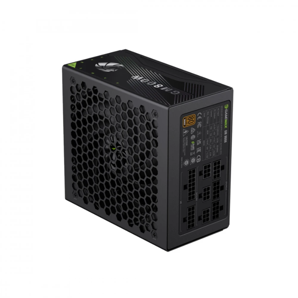Блок питания Gamemax GM 800B, 800W, Bronze+, APFC, модульный — 5