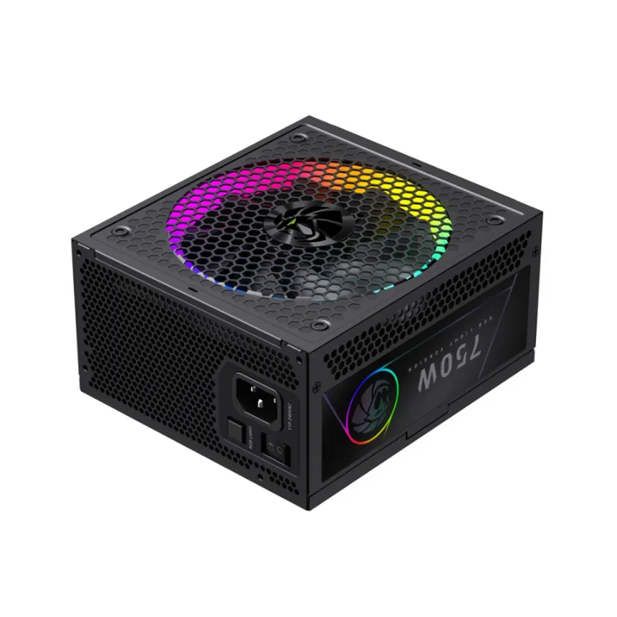 Gamemax RGB 750G, 750W, Gold, чёрный — 3