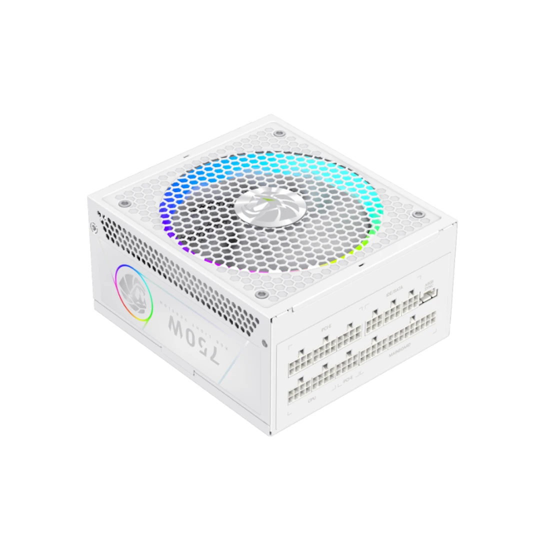 Gamemax RGB 750G WH, 750W, Gold, белый