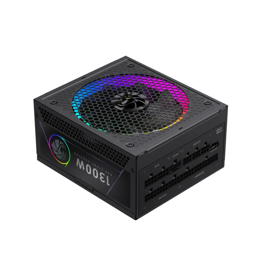 Gamemax RGB PRO 1300P, 1300W, Platinum, модульный