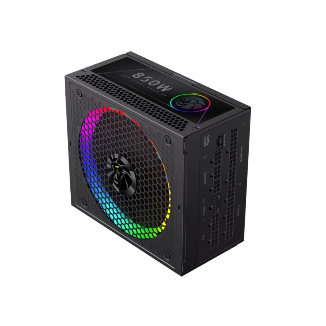 Gamemax RGB PRO 850G, 850W, Gold, модульный, чёрный — 2