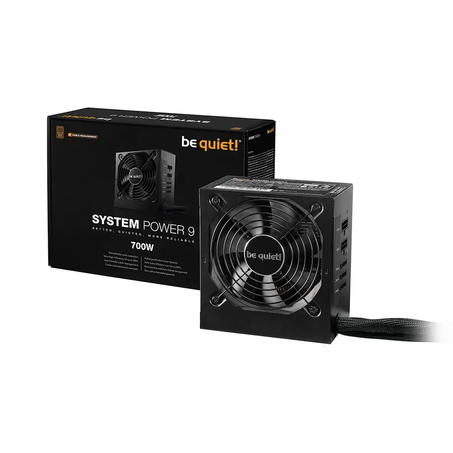 Блок питания Be quiet! System Power 9, 700W, 80+ Bronze