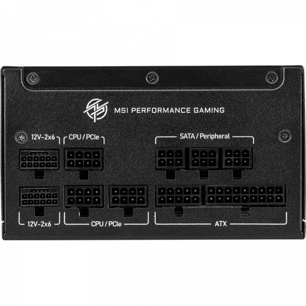 Блок питания MSI MPG A1250GS PCIE5, 1250W, 80+ Gold, модульный — 4