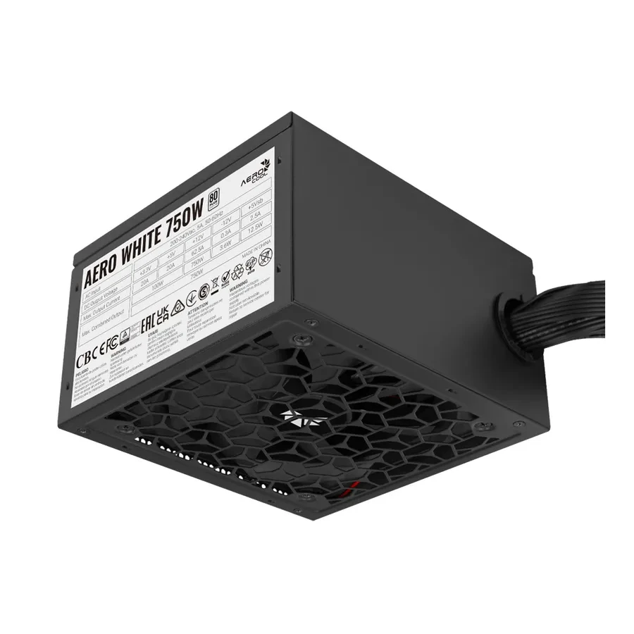 Блок питания Aerocool AERO WHITE, 750W