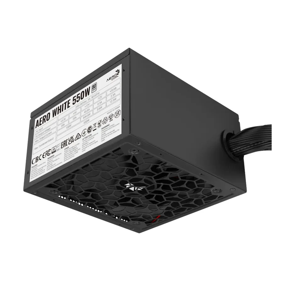 Блок питания Aerocool AERO WHITE, 550W — 3