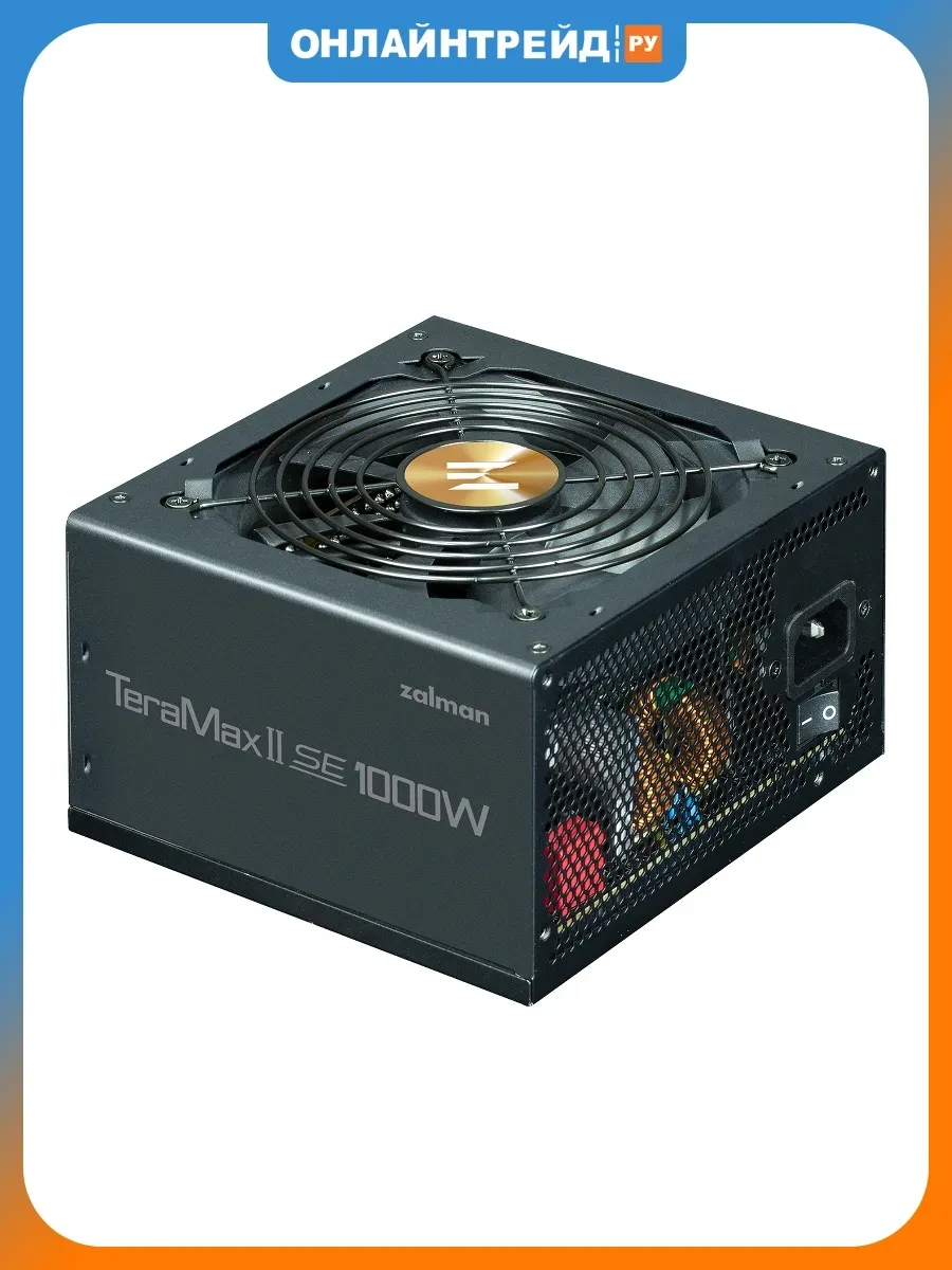 Блок питания Zalman ZM1000-TMX2SE, 1000W, 80+ Gold, модульный