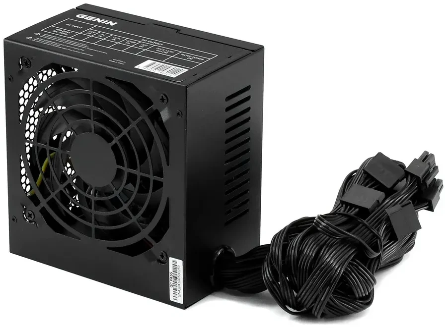 Блок питания Genin 550W, 80+ Bronze, черный
