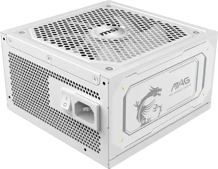 Блок питания MSI MAG A1000GL PCIE5, 1000W, 80+ GOLD, белый — 5