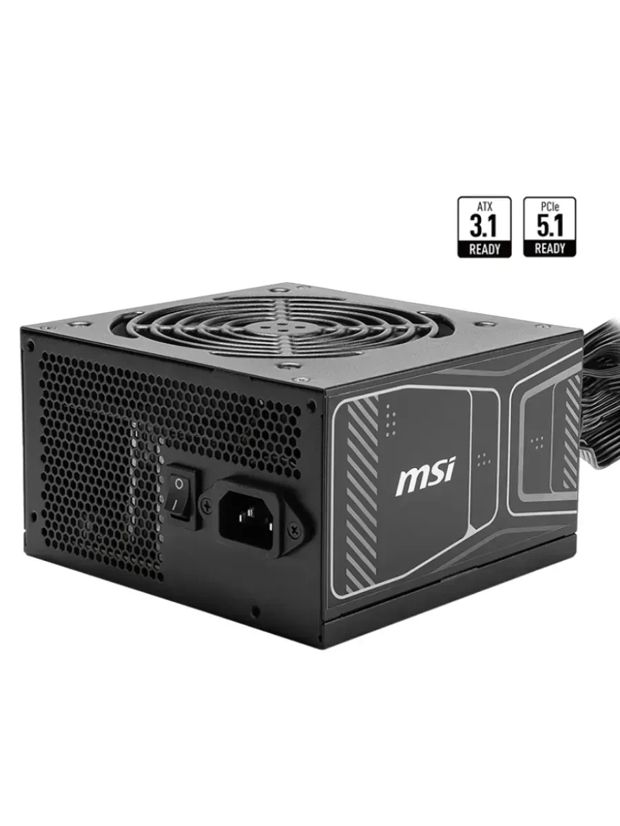 Блок питания MSI MAG A850GN PCIE5, 850W, 80+ GOLD