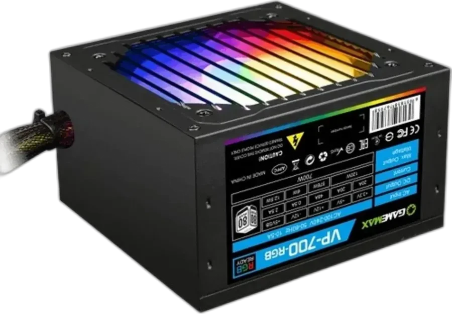 Блок питания Gamemax VP-700-RGB-M, 700W, RGB