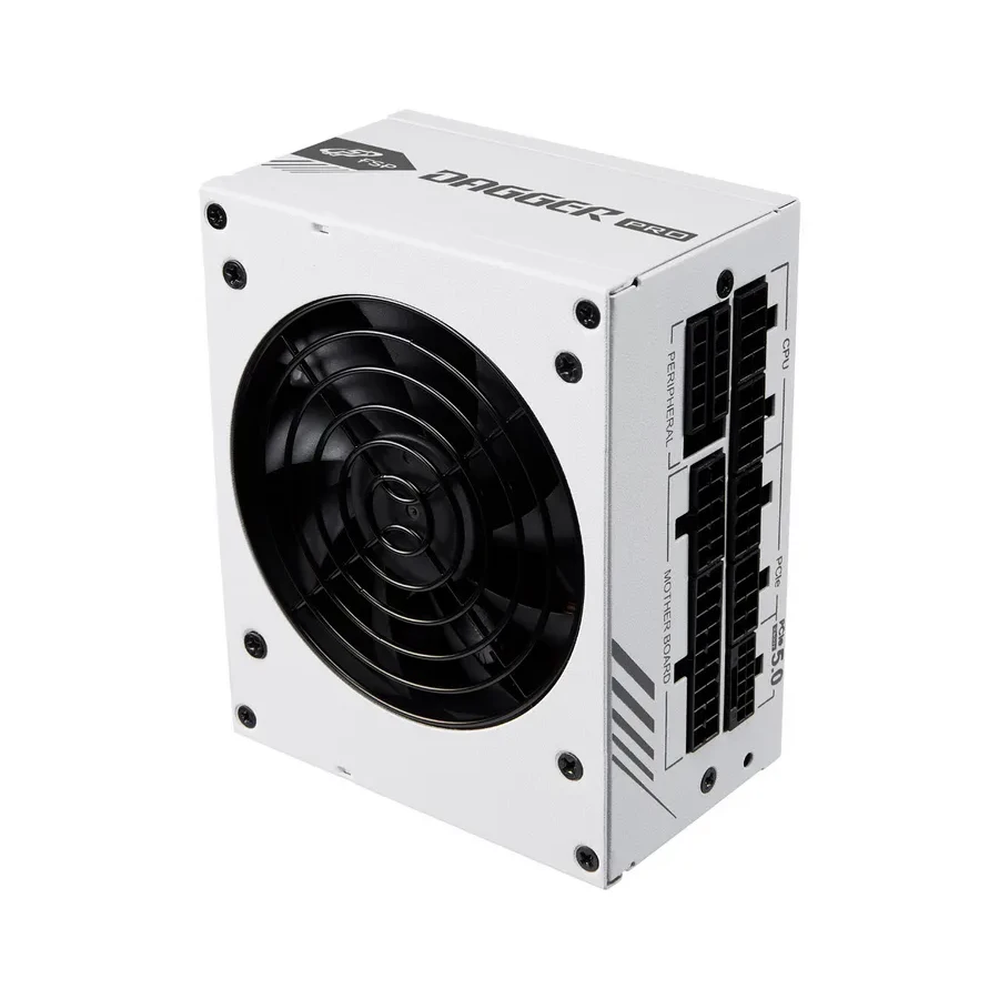 БП FSP DAGGER PRO 850W, SDA2-850, 850W, 80 PLUS Gold, Full Modular, compliant with SFX12V V3.3, PCIe 5.0,White,Retail