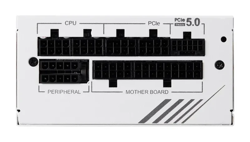БП FSP DAGGER PRO 850W, SDA2-850, 850W, 80 PLUS Gold, Full Modular, compliant with SFX12V V3.3, PCIe 5.0,White,Retail — 4