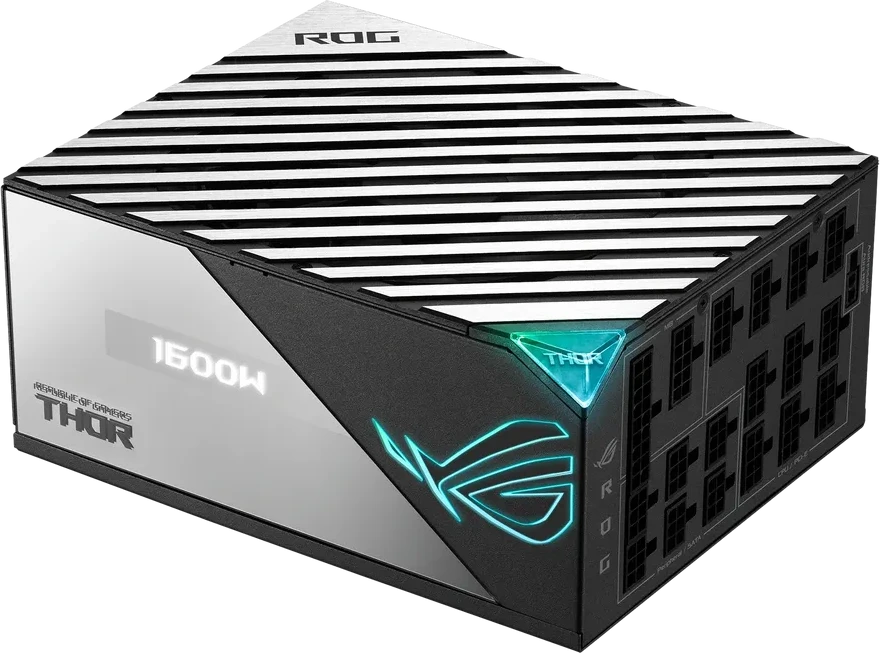 Блок питания ASUS ROG-THOR-1600T3-GAMING, 1600W/ATX12V/13.5cm/EU/80+Titanium, Full modular