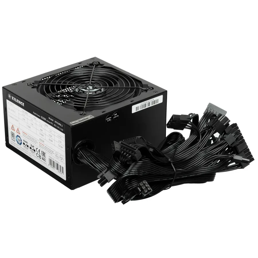 Блок питания Xilence Perfomance C+ series XN420 650W [XP650R6.2], 80+ — 2