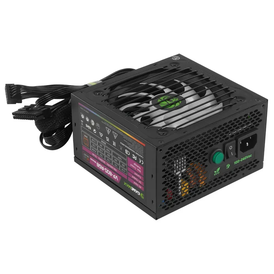 Блок питания Gamemax VP-800-RGB-M, 80+ Bronze — 4
