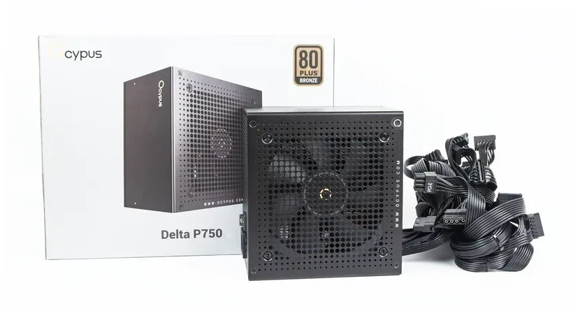 Блок питания Ocypus Delta P750 750W Non modular, 80+ Bronze, КПД 87% Черный, Delta-P750-B1FDBK024X-E — 4