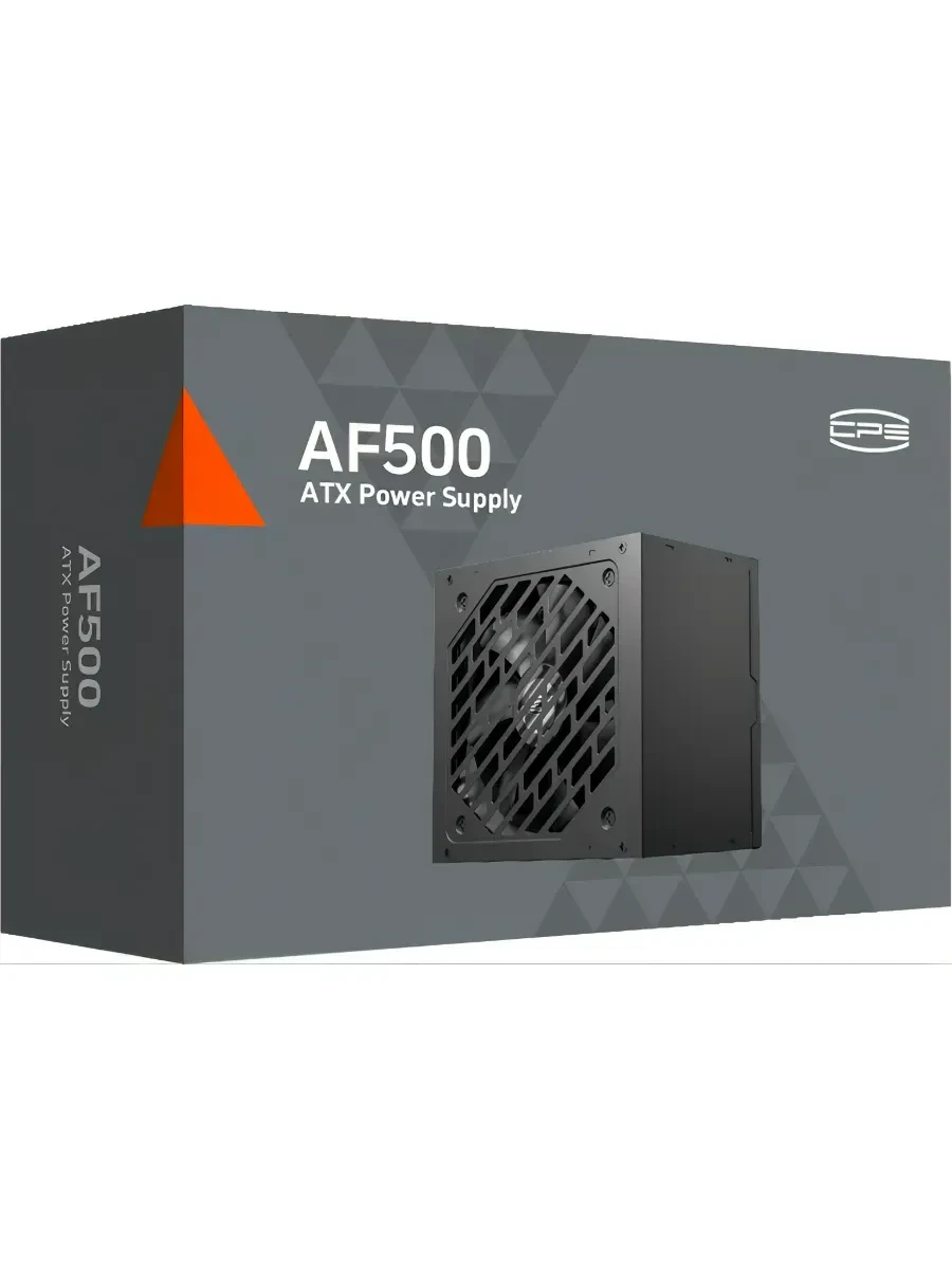 Блок питания PCCooler 500W, Non Modular, 80+, КПД ≥80%, ATX, FAN 120mm, Черный, P1-AF500-N1H — 2
