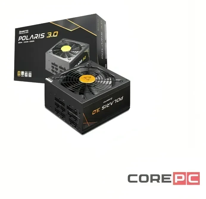 Блок питания Power supply ATX Chieftec POLARIS 3.0, PPS-1250FC-A3, 1250W, 80plus Gold, Modular — 3