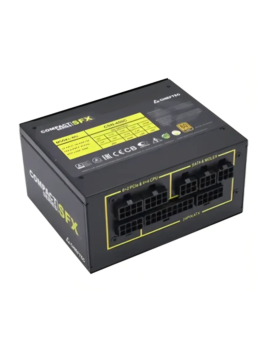 Блок питания Power supply SFX Chieftec COMPACT, CSN-550C, 550W, 80plus Gold, Modular — 2