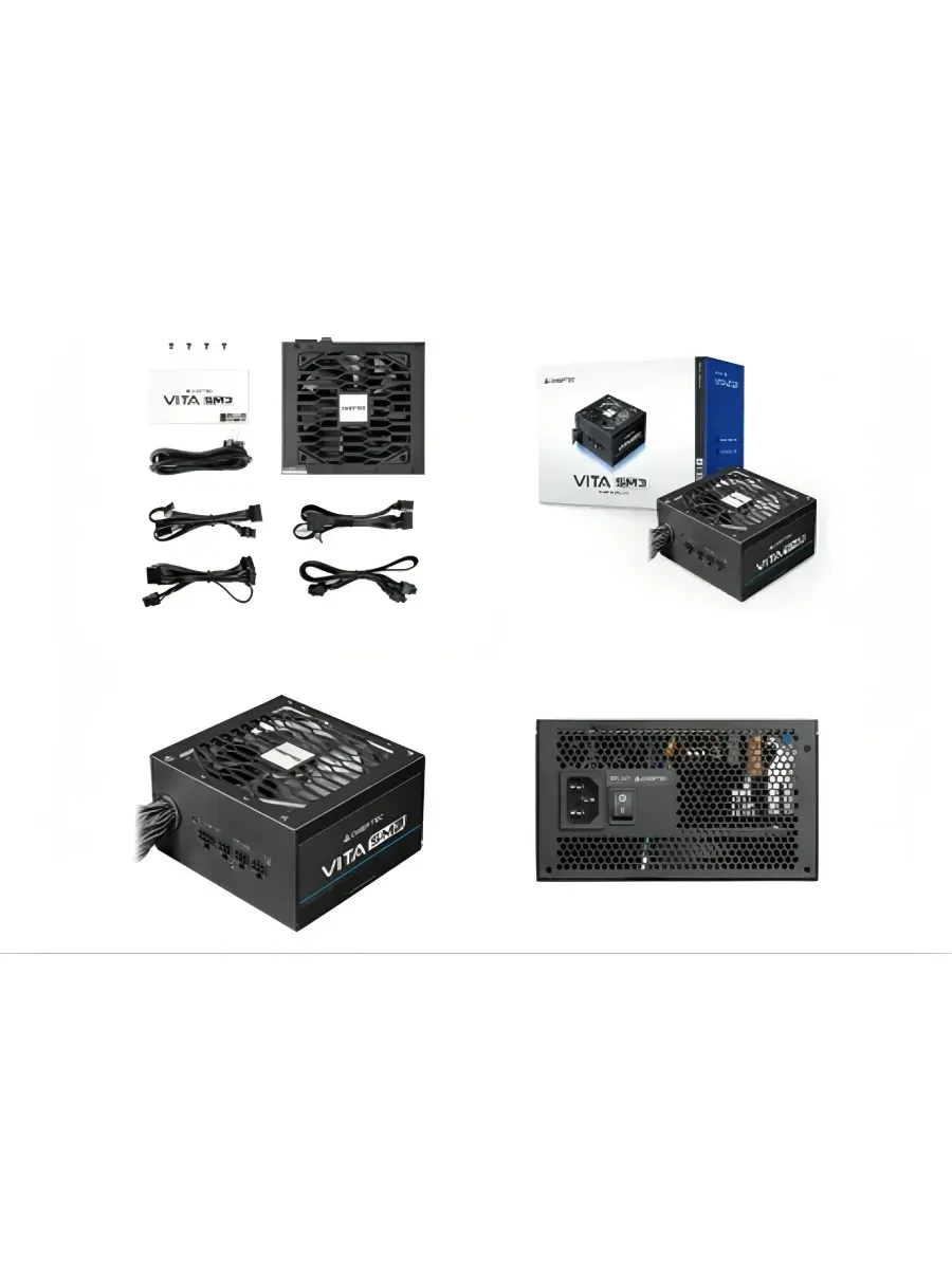 Блок питания Power supply ATX Chieftec VITA SM3, BPX-650-C, 650W, 80Plus Bronze, ATX3.1 — 2
