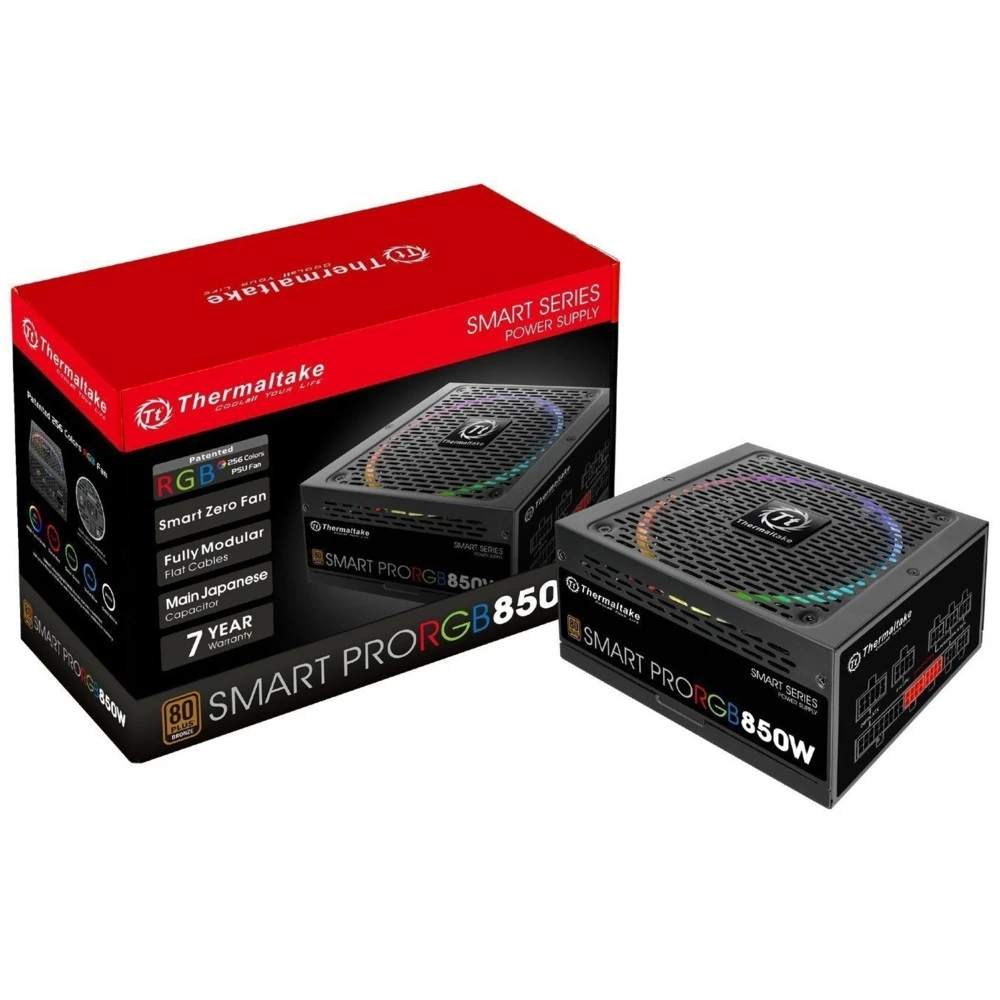 Блок питания ATX 850W Thermaltake Smart Pro RGB