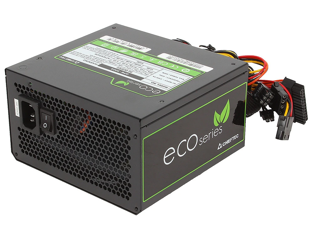 Блок питания ATX 500 W Chieftec GPE-500S
