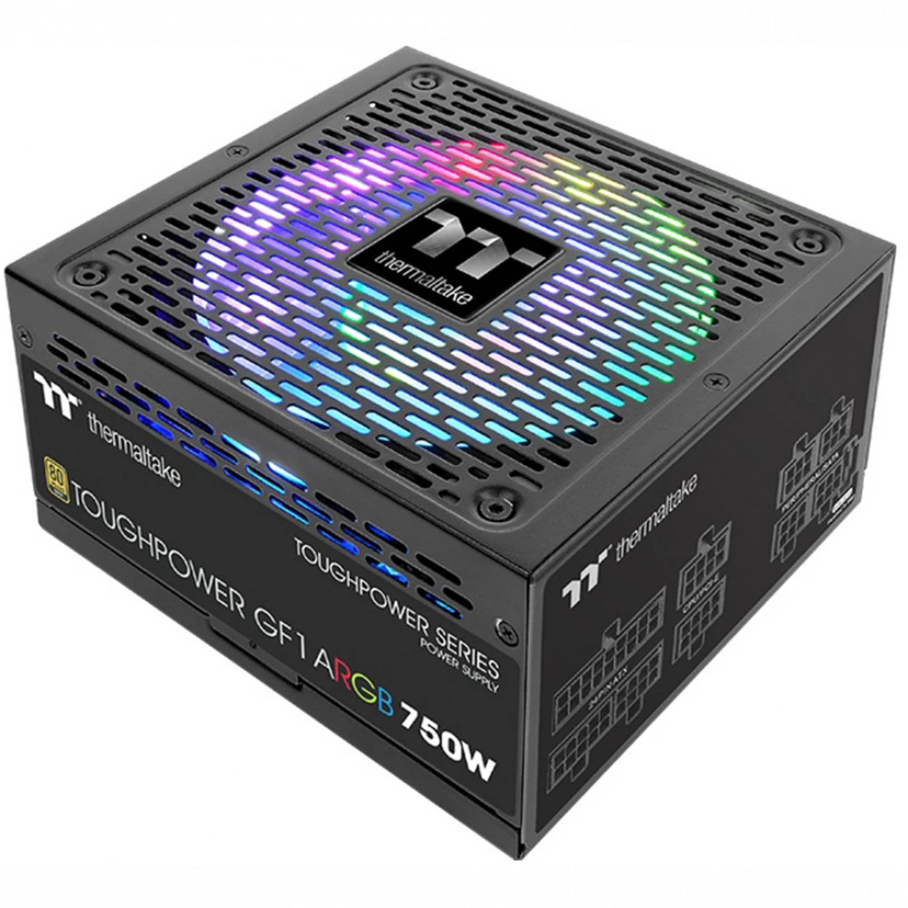 Блок питания ATX 750 W Thermaltake Toughpower GF1 ARGB
