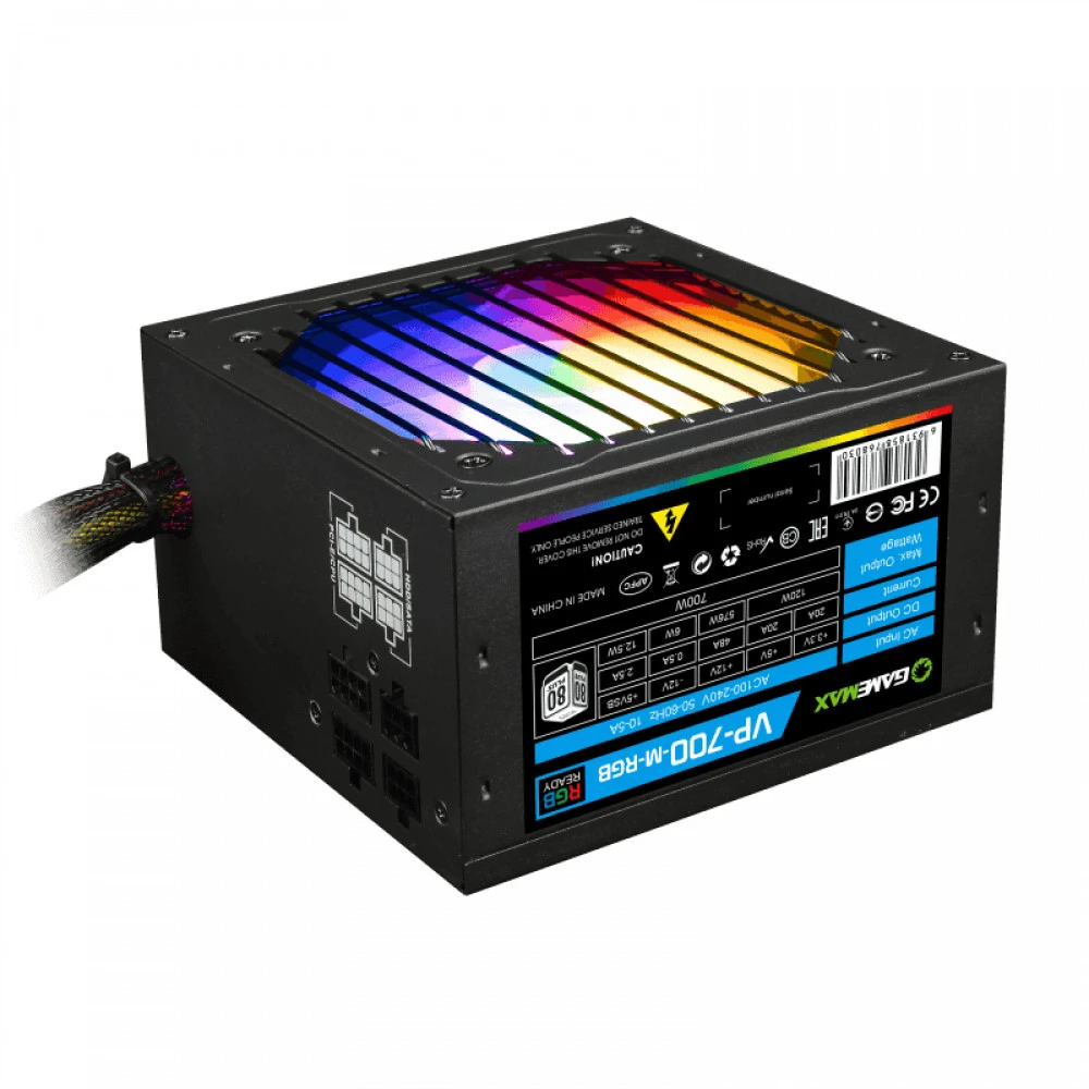 Блок питания ATX 700 W GameMax VP-700-RGB Modular — 4